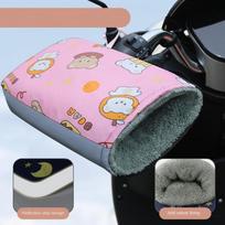 Windproof Motorcycle Handlebar Gloves Breathable Scooters Hand Guards  Unisex 7