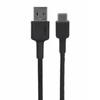 USB A į USB-C laidas AUKEY CB-CD30 0,9 m — juodas, pintas, USB PD 3.0, 0,48Gbit/s