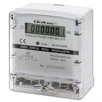 Vienfazis elektroninis elektros energijos skaitiklis 230V LDC