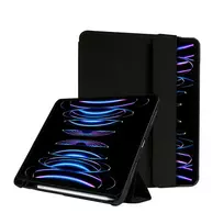 Dėklas Folio Crong FLEXFOLIO, Apple iPad 11 Pro / Air 10,9 colio, juodas
