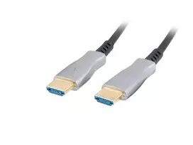 LANBERG HDMI kabelis M/m V2.0 Optiminis AOC - 10m Juodas