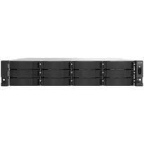 QNAP TS-H1277AXU-RP NAS stelažinis (2U) AMD Ryzen™ 5 16GB DDR5 0 TB QuTS hero Juodas