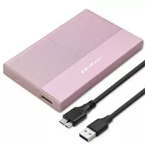 Korpusas 2,5 colio SSD/HDD diskui, SATA, USB 3.0, iki 2TB, QOLTEC