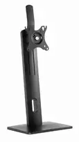 Gembird MS-D1-01 reguliuojamo aukščio monitoriaus stovas, juodas