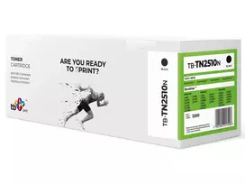 Dažų kasetė Brother TN2510 TB-TN2510N BK 100% nauja