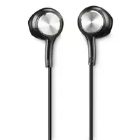 Ausinės Hama Ocean II, laidinės, į ausį, USB Type-C, juodos ir sidabrinės spalvos