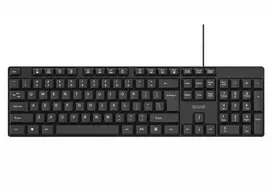 Savio KB-01 klaviatūra Namai/Biuras USB QWERTY JAV anglų Juoda