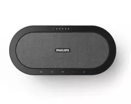 Philips PSE0501 Smart Meeting belaidis konferencijų mikrofonas su Sembly susitikimų asistentu, USB-C, juodas/pilkas