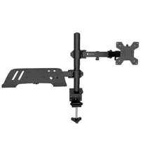 Techly ICA-LCD 174NB monitorių stovas / laikiklis 81,3 cm (32 col.) stalas Juoda
