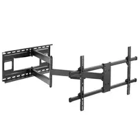 Techly ICA-PLB 490 TV laikiklis/sieninis stovas 2.03 m (80 colių) Juodas