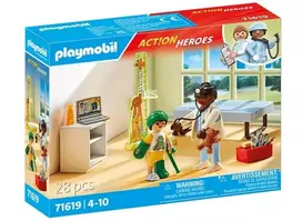 Figūrėlių rinkinys Action Heroes 71619 Pediatras su meškiuku