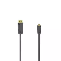 HDMI kabelis Hama 00205016 1,5 m HDMI A tipo (standartinis) – HDMI D tipo (Micro) juodas