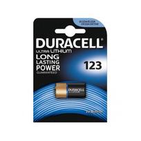 baterijos ličio, cr123a, duracell, lizdinė plokštelė, 1 pakuotė, 42451