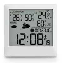 Hama 00222238 Skaitmeninė orų stotelė balta LED vidaus ir lauko termometras higrometras