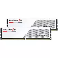 G.Skill Ripjaws S5 96GB (2x48GB) DDR5-5200 CL40 RAM komplektas, baltas