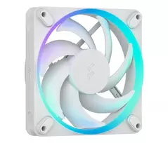 FRACTAL DESIGN Aušinimo ventiliatorius Momentum 12 RGB Baltas