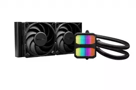 be quiet! Silent Loop 3 240 mm procesoriaus viskas viename skysčio aušintuvas 12 cm juodas 1 vnt.