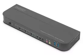 DIGITUS KVM jungiklis 4x1 DP DP/HDMI išvestis USB 4Kx2K 60Hz