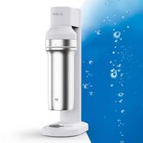 Sodos aparatas BRITA Carbonator 1046730 Baltas – kompaktiškas gazuoto vandens gamintojas su 2 buteliais (231×126×443 mm)