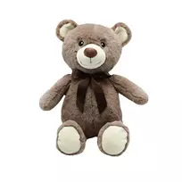 Minkštas žaislas TULILO Meškiukas 9487, rudas pliušas, 30 cm