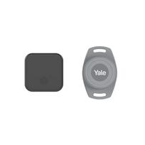 Yale Smart Opener belaidis garažo vartų priedas Bluetooth, juodas/pilkas, 50×50×32 mm