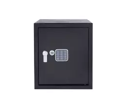Saugos seifas Yale YSV/390/DB2 — 40 L plieninis seifas, juodas, kombinacinis užraktas, tvirtinamas prie grindų/sienos