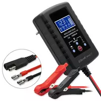 Baterijų įkroviklis QOLTEC 52426 AGM/GEL/STANDARTINĖMS baterijoms 6V/12V 2A su LED ekranu