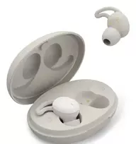 Hama Spirit Calm belaidžiai ausinukai True Wireless Stereo (TWS) į ausį, skambučiams/muzikai, smėlio/baltos spalvos