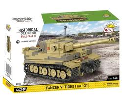 Konstruktorius Cobi Panzer VI Tiger I 442 dalys modelis COIB-2734