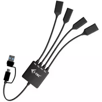i-tec USB-C/USB-A laidas HUB 4 prievadai (2x USB-C, 2x USB-A)