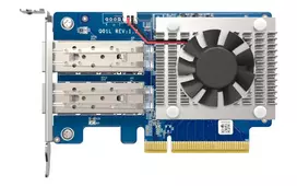 QNAP dviejų prievadų 10GbE SFP+ tinklo plokštė QXG-10G2SF-NXE PCI Express