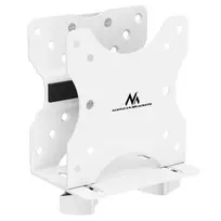 Maclean MC-115W laikiklis mini kompiuteriui, VESA 50x50/75x75/100x100, iki 5 kg, baltos spalvos