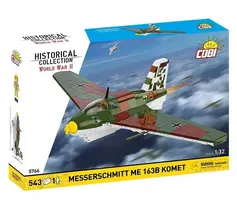 Konstruktorius Messerschmitt Me 163B Kometa 543 kaladėlės