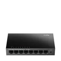 Valdomas jungiklis Cudy GS108E 8 prievadų Gigabit Ethernet, 8x 10/100/1000Mbps, metalinis korpusas, 16Gbps perjungimas, IGMP ir DHCP snooping