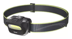 Hama HL110 juoda, mėlyna, geltona galvos lemputė su COB LED