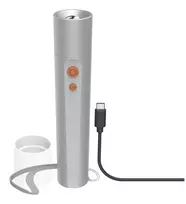 Rankinis žibintuvėlis Hama FL350-C sidabrinis LED 3W įkraunamas per USB