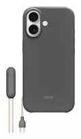 APPLE Beats iPhone 17 Dėklas su stovu, MagSafe ir fotoaparato valdymu – Granitinė pilka