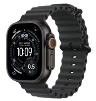 Išmanusis laikrodis Apple Watch Ultra 3 GPS + Cellular 49mm Juodas titano korpusas Juodas vandenyno dirželis