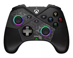 Žaidimų pultas MSI FORCE PRO W CONTROLLER Juodas USB 2.0 Laidinis Belaidis
