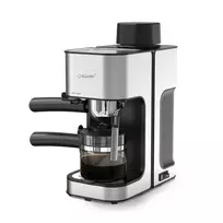Espreso aparatas Maestro MR-411 800 W 1,5 l rankinis stalviršinis, 3,5 baro, 4 puodeliai, nerūdijančio plieno filtras, nuimamas lašų padėklas, juodas