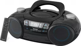 Nešiojamas Bluetooth grotuvas SENCOR SPT4710B – 20 W, Bluetooth 5.3, CD/USB/FM