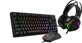 Žaidimų rinkinys Yenkee YGS 03 ECLIPSE 3-in-1 (klaviatūra, pelė, ausinės)