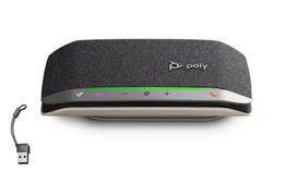 Garsiakalbis su mikrofonu Poly HP Poly Sync 20, Bluetooth, USB-C/A adapteris, Micro-USB, 20h baterija, juoda