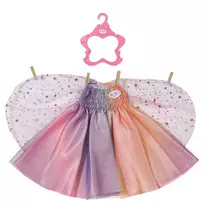 Suknelė lėlei ZAPF BABY born Rainbow Nightdress 43 cm, tekstilė, įvairiaspalvė
