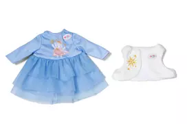 Lėlės suknelė ZAPF BABY born Žiemos suknelė 36 cm lėlėms, įvairiaspalvė, sulankstoma, nuo 1 m.