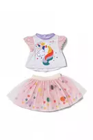 BABY born Tutu suknelė Vienaragis 43cm lėlės drabužis