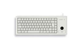 CHERRY G84-4400 klaviatūra su integruotu trackball, USB, QWERTY US anglų, pilka