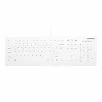 Contour Design Active Key Contour QuickClean medicininė klaviatūra su nuimamu dangteliu, pilno dydžio, laidinė, balta, DE C8112