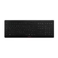 Cherry Stream Universal RF Wireless + USB klaviatūra QWERTZ vokiška juoda