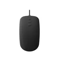 Contour Design Active Key QuickClean Medicininė Pelė IP68 5 Mygtukai Laidinė Juoda PMH3